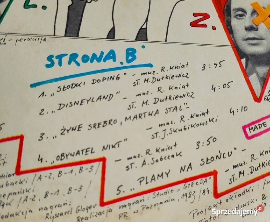 Klincz Gorączka płyta winylowa z roku 1984 płyta winylowa Chełmno