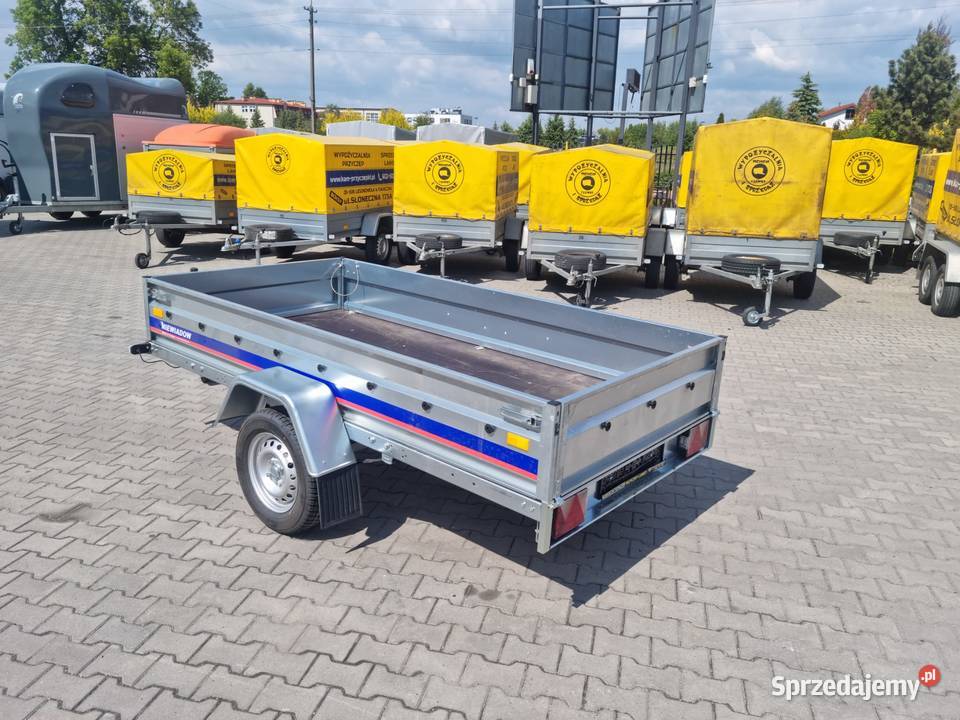 Przyczepa jedno osiowa uchylana Niewiadów Płock