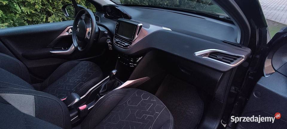 Peugeot 2008 16 Bezwypadkowy 2 Właściciel Czarny Łąkta Górna