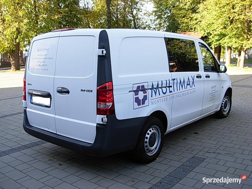 MERCEDES VITO 114 CDI 2015 śląskie Częstochowa