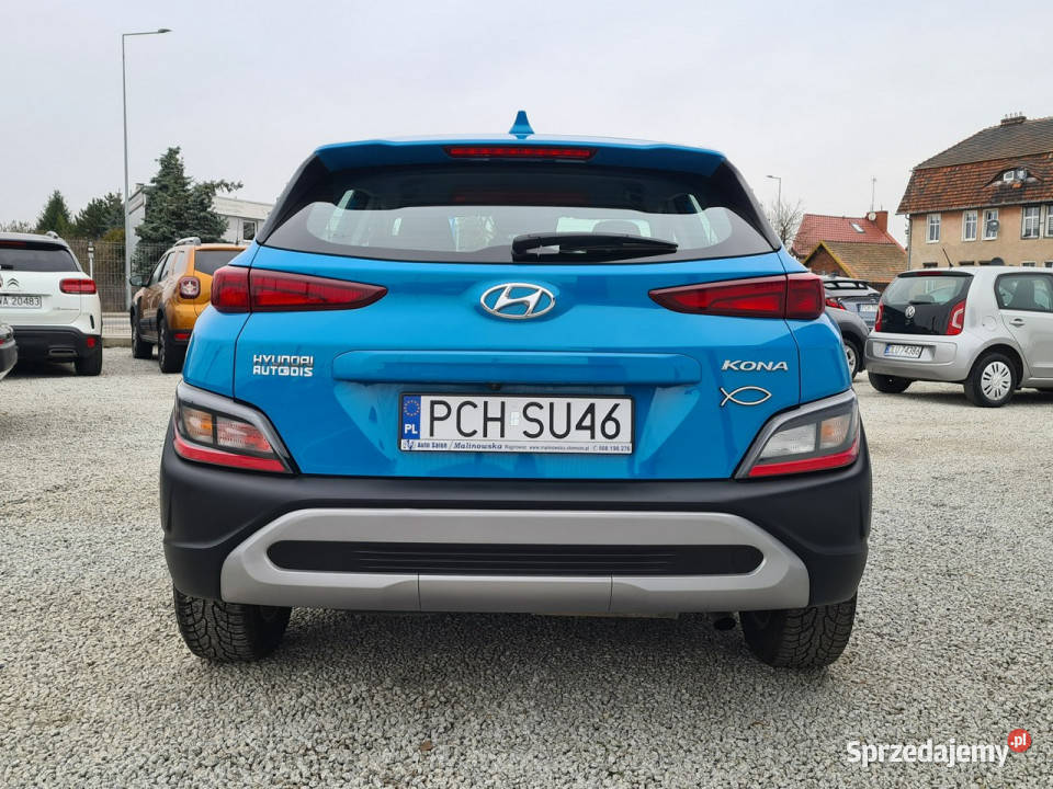 Hyundai Kona Navi Kamera Asystent Pasa Radar Led lakier metallic Hyundai sprzedam