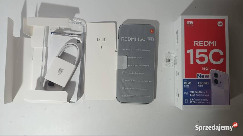 Smartfon Redmi 15C 5G 4128GB Katowice