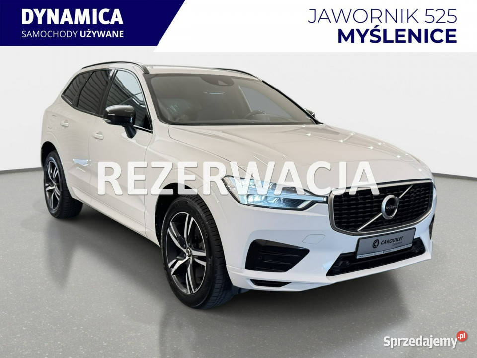 Volvo XC 60 RDesign 20 B4 D 197 automat AWD 2019 biały Myślenice