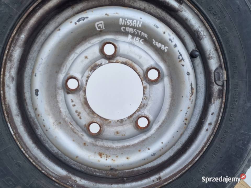 Nissan Cabstar FELGA STALOWA KOŁO 15 20565 R15 Chełm