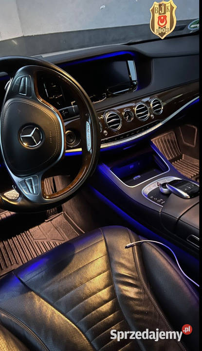 Mercedes S klasa 350d 4matic Long bezwypadkowy 258KM Raszyn