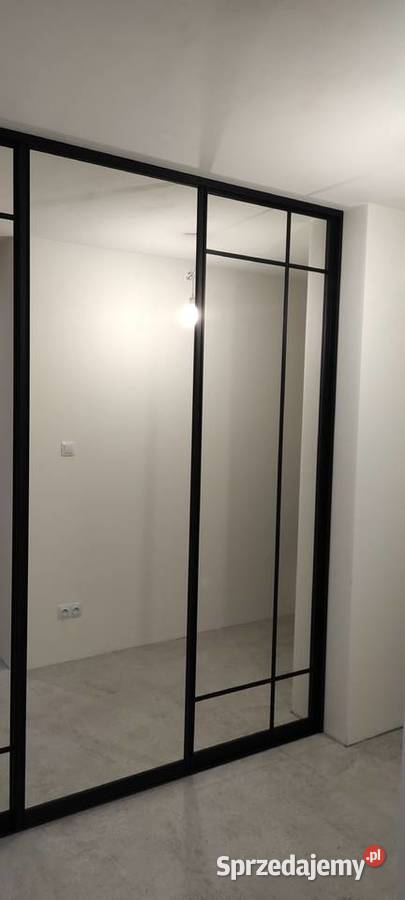 Fronty Przesuwne Loft Czarny Struktura Na Wymiar Lublin