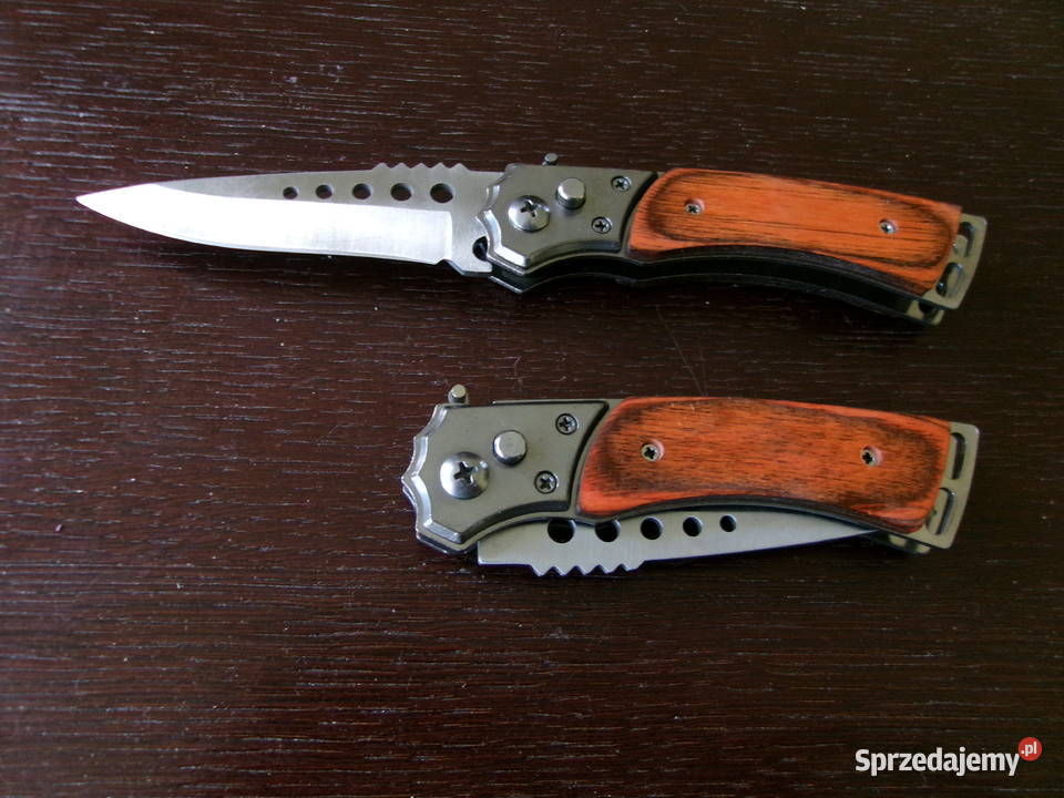 Nóż sprężynowy składany z blokadą nowy mazowieckie Legionowo