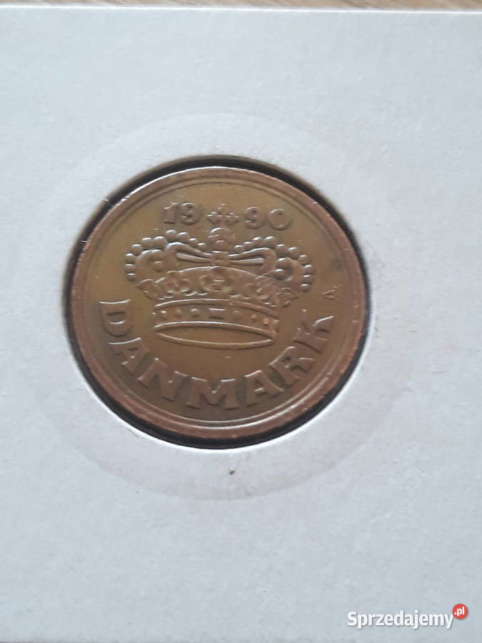 50 Ore Dania 1990 r Numizmatyka Konin