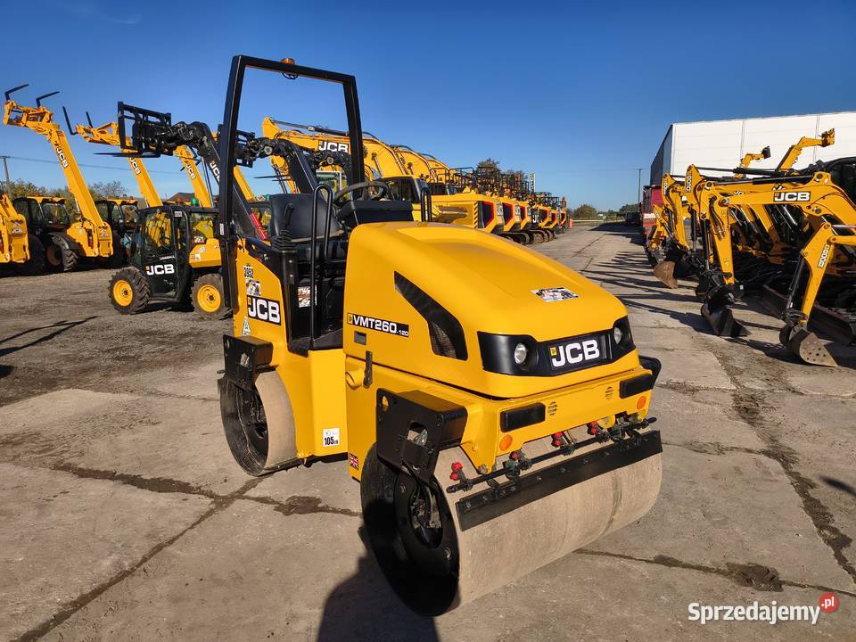 WALEC DROGOWY JCB VMT260120 ZAGĘSZCZARKA GRUNTU Krotoszyn