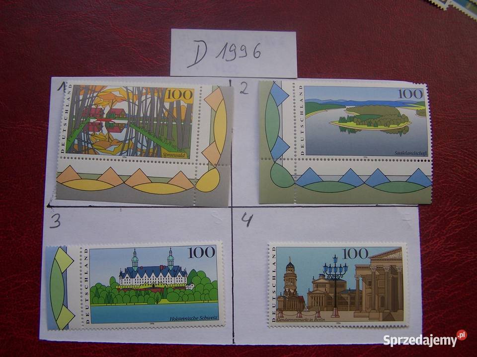 Niemcy 1996 MNH Znaczki z roczników WYBIERAJ Tychy