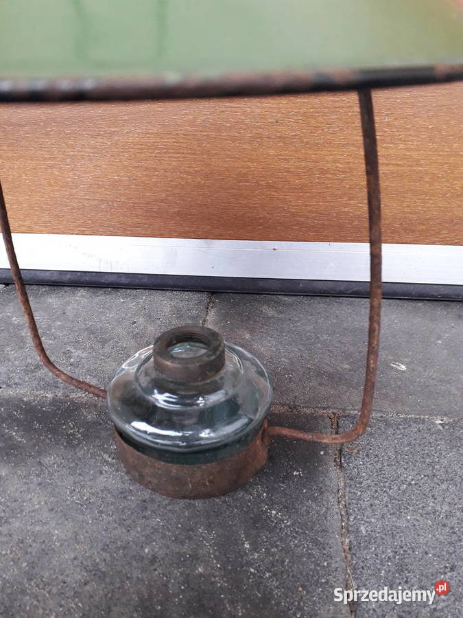 Zabytkowa oryginalna lampa naftowa Warszawa