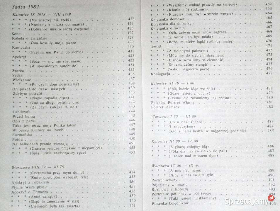 Wiersze Ernest Bryll Książki i Podręczniki