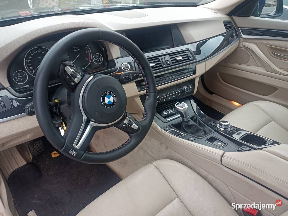 BMW 520d sedan manual zamiana isofix Pruszków