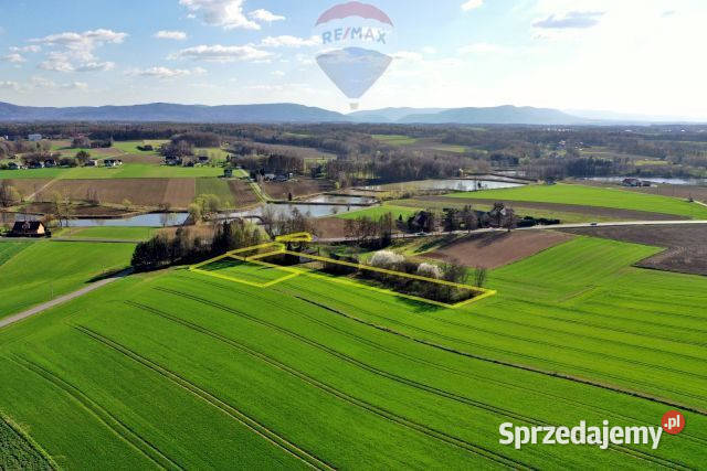 Głębowice widokowa działka w spokojnej okolicy