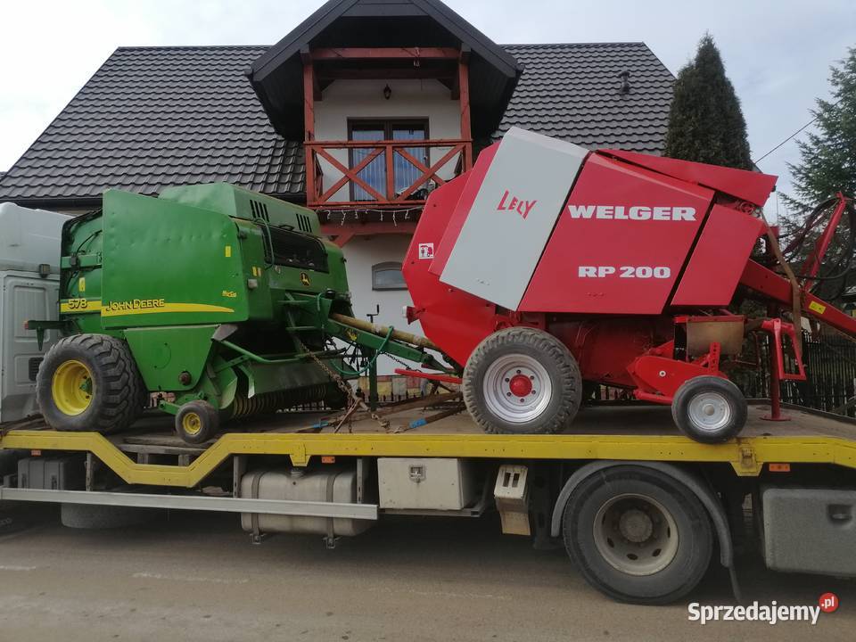 Belarka prasa Welger Lely John Deere siatka