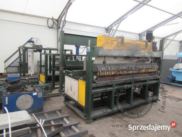 Elementy linii do produkcji paneli Produkcja Magnice sprzedam