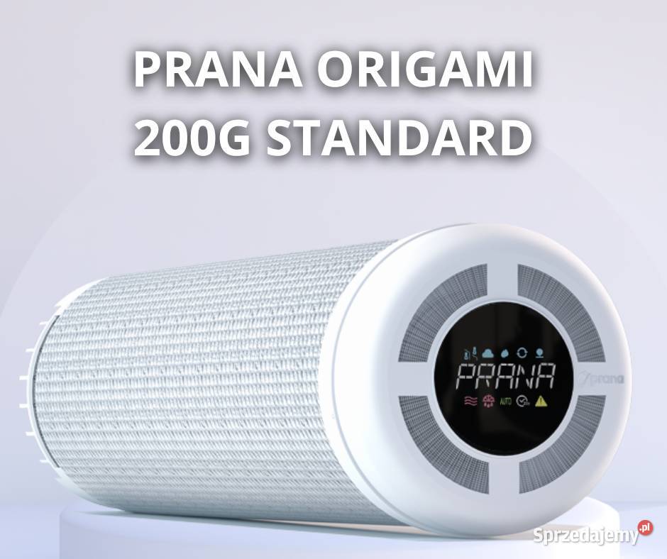 Rekuperator ścienny PRANA ORIGAMI 200G STANDARD Warszawa