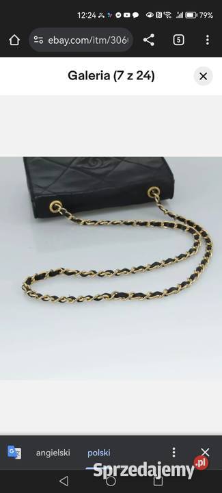 Torebka CHANEL Matelasse Chain Shoulder Bag Warszawa