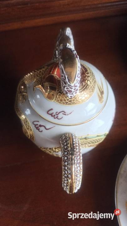 Japoński dzbanek Sansei z lat 50 XX w Złoty sm Gdańsk