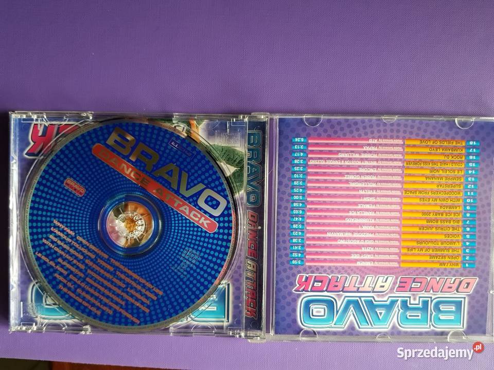 Bravo Dance Attack unikat kolekcja CD Płyty i kasety Kielce