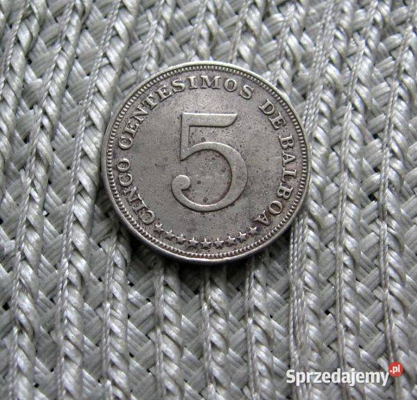 Panama 5 Centesimos 1962r