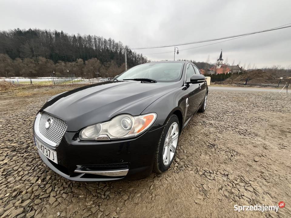 Jaguar XF X250 30D 300 2010 korekcie lakieru Zarejestrowany w Polsce Nowy Sącz