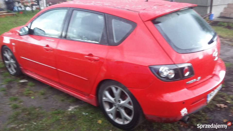Mazda 3 2007 20 bg 150 top sport garażowany mazowieckie sprzedam