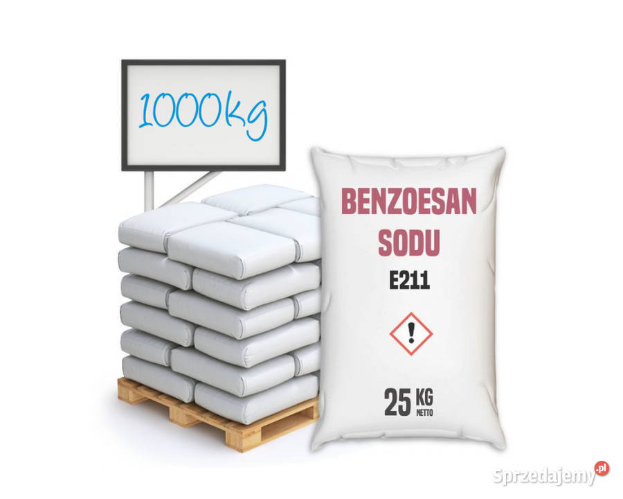Benzoesan sodu konserwant granulki E211 Legnica