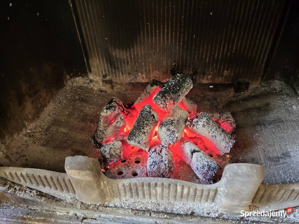 Brykiet dębowy walec opał drzewny 20 kominek Ogrzewanie podlaskie Hajnówka