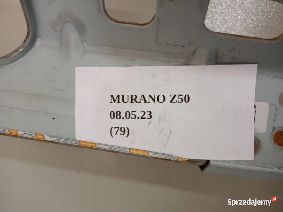 KURTYNA POWIETRZNA LEWA PRAWA NISSAN MURANO Z50 Nowy Tomyśl