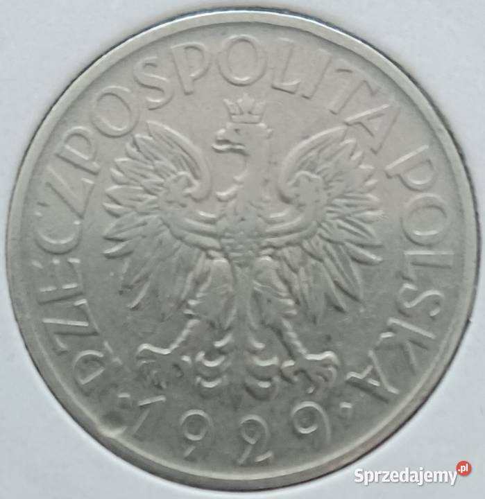 1 Złoty 1929 r 5 Konin