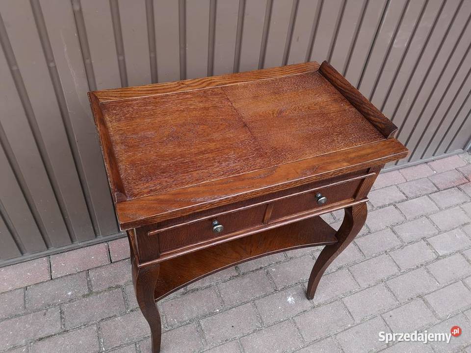 Stolik Finezyjny Nciak Dębowy Stary Antyk wielkopolskie Swarzędz