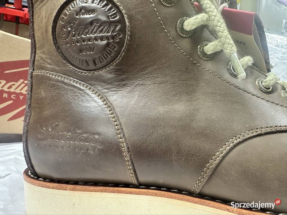 Indian motorcycle buty 43 nowe orginalne skóra