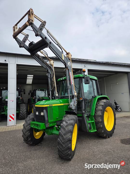 John Deere 6310 z ładowaczem Foucheux Super Stan mazowieckie Gąsewo