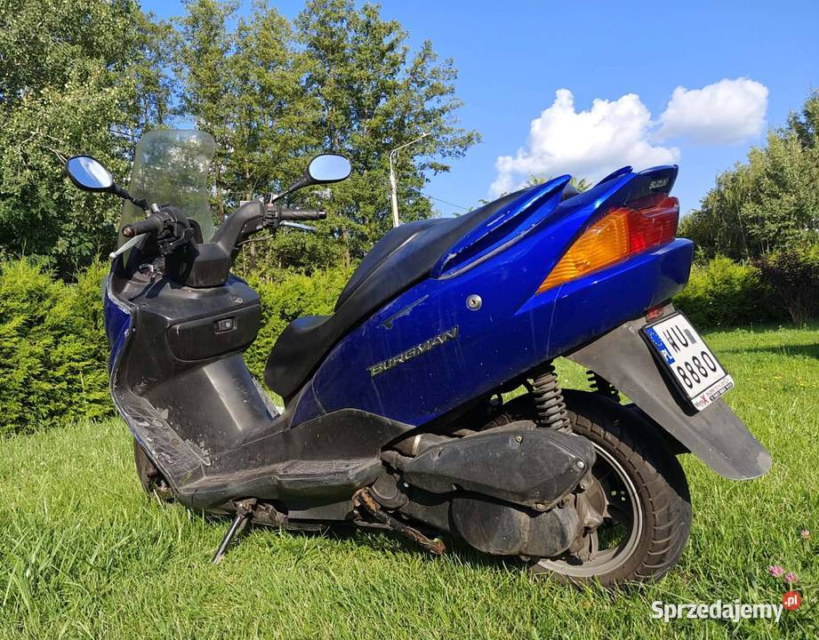 Suzuki Burgman 125 mazowieckie Wiązowna sprzedam