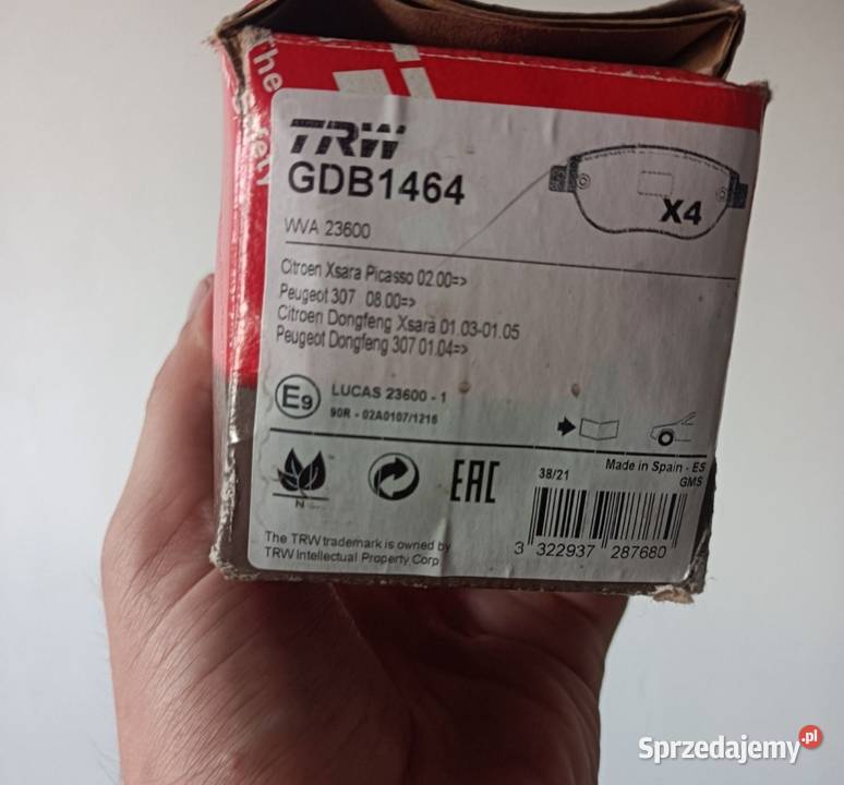 Klocki hamulcowe Układ hamulcowy śląskie Cieszyn