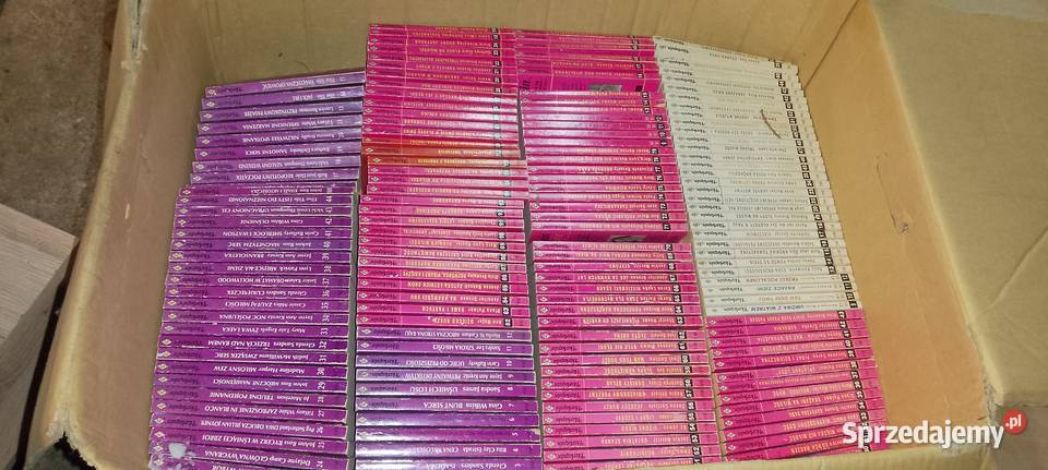 Ksiazki Harlequin duzy zestaw Augustów