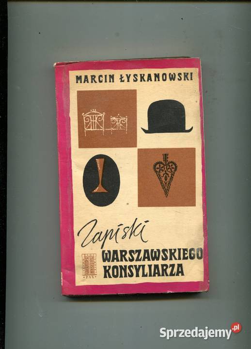 Zapiski warszawskiego konsyliarza Łyskanowski miękka Szczecin sprzedam