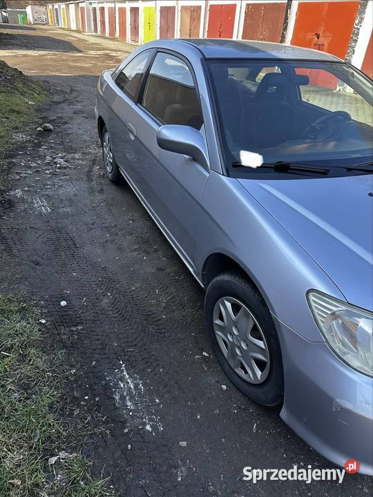 Honda civic 17 benzyna automat wersja USA moc163 klimatyzacja małopolskie Kraków