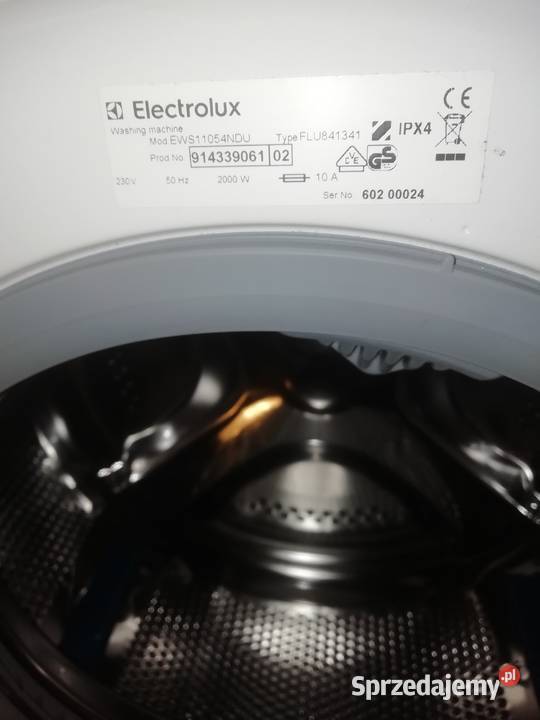 Elektrolux ews11054ndu na części wolnostojące Pralki i suszarki