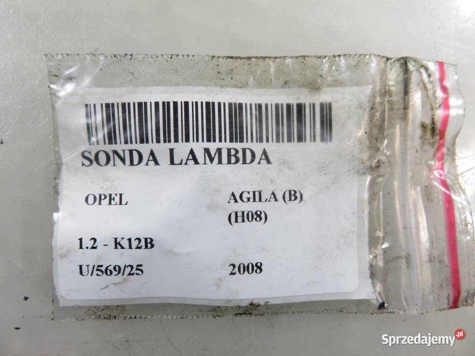 SONDA LAMBDA OPEL AGILA B H08 12 K12B 0258017136 małopolskie
