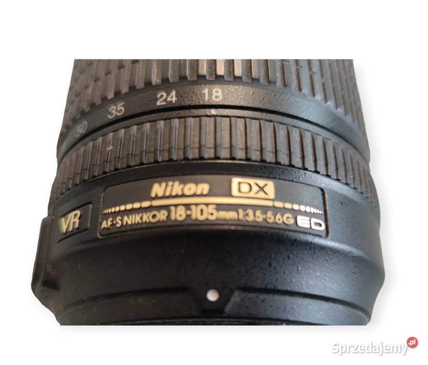 OBIEKTYW fotograficzny NIKON AFS NIKKOR 18105 mm zachodniopomorskie Kołobrzeg