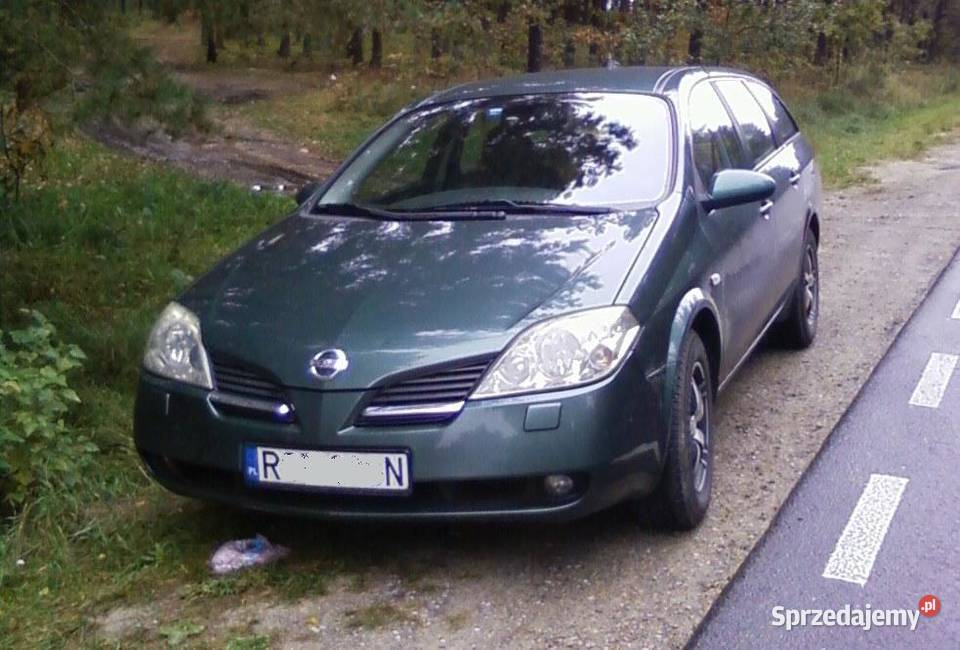NISSAN PRIMERA P12 2l benzyna gaz na części 140KM sprzedam