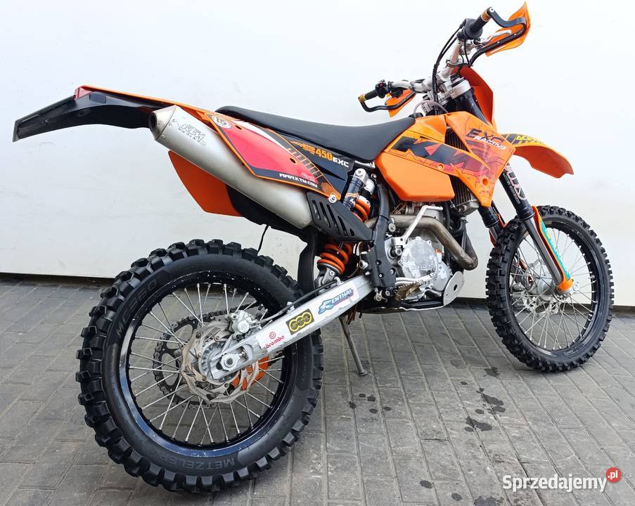 KTM EXC 450 gotowa do latania crossówka 2006 Ostrołęka