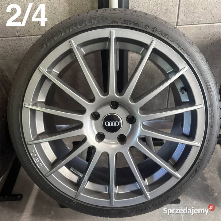 19 Audi A4 A5 felgi koła komplet z oponami 5x112 Lubasz