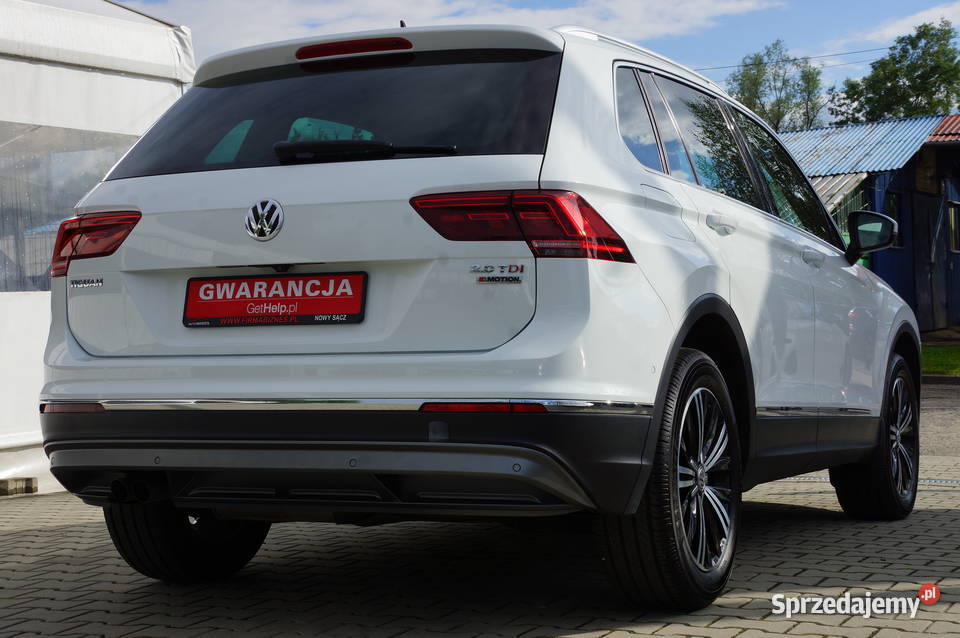 Volkswagen Tiguan 20 TDI CR 190 4x4 Virtual tempomat Tiguan Nowy Sącz