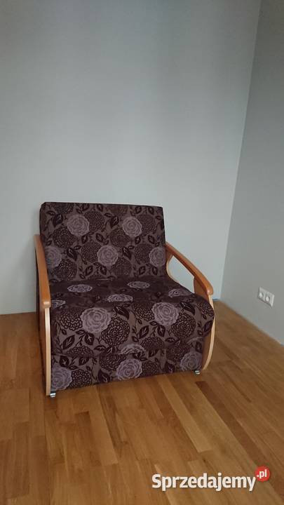 Fotel rozkładany z funkcją spania 78cm Kraków