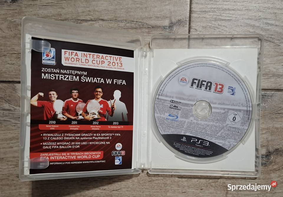 Gra FIFA 13 3 PlayStation 3 Sony Playstation 3 Żuromin