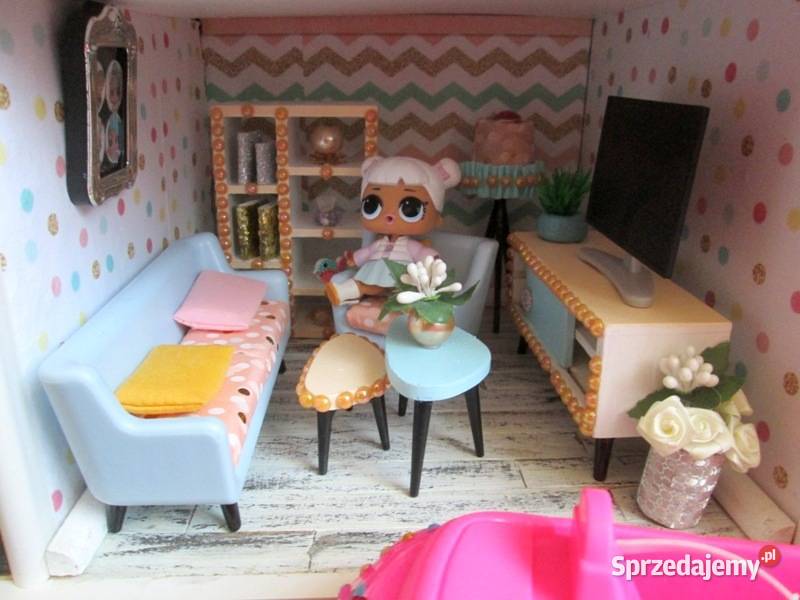 Domek lalek robiony ręcznie z pełnym Bogatynia