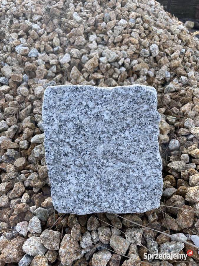 KOSTKA GRANITOWA 15X17 Brukowa Szary Granit Grys mazowieckie Wołomin